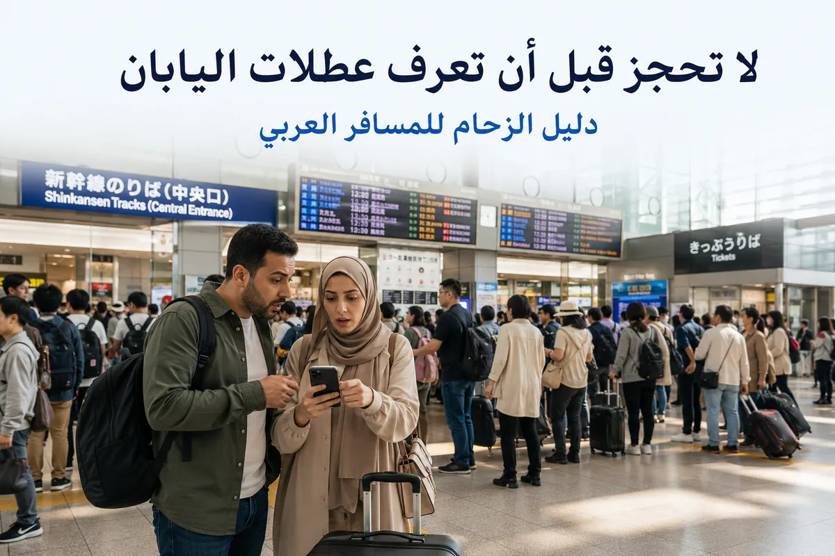 متى تكون اليابان مزدحمة؟ فترات العطلات التي يجب معرفتها قبل السفر