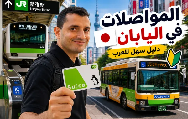 كيف تستخدم القطار والباص في اليابان؟ دليل كامل للعرب