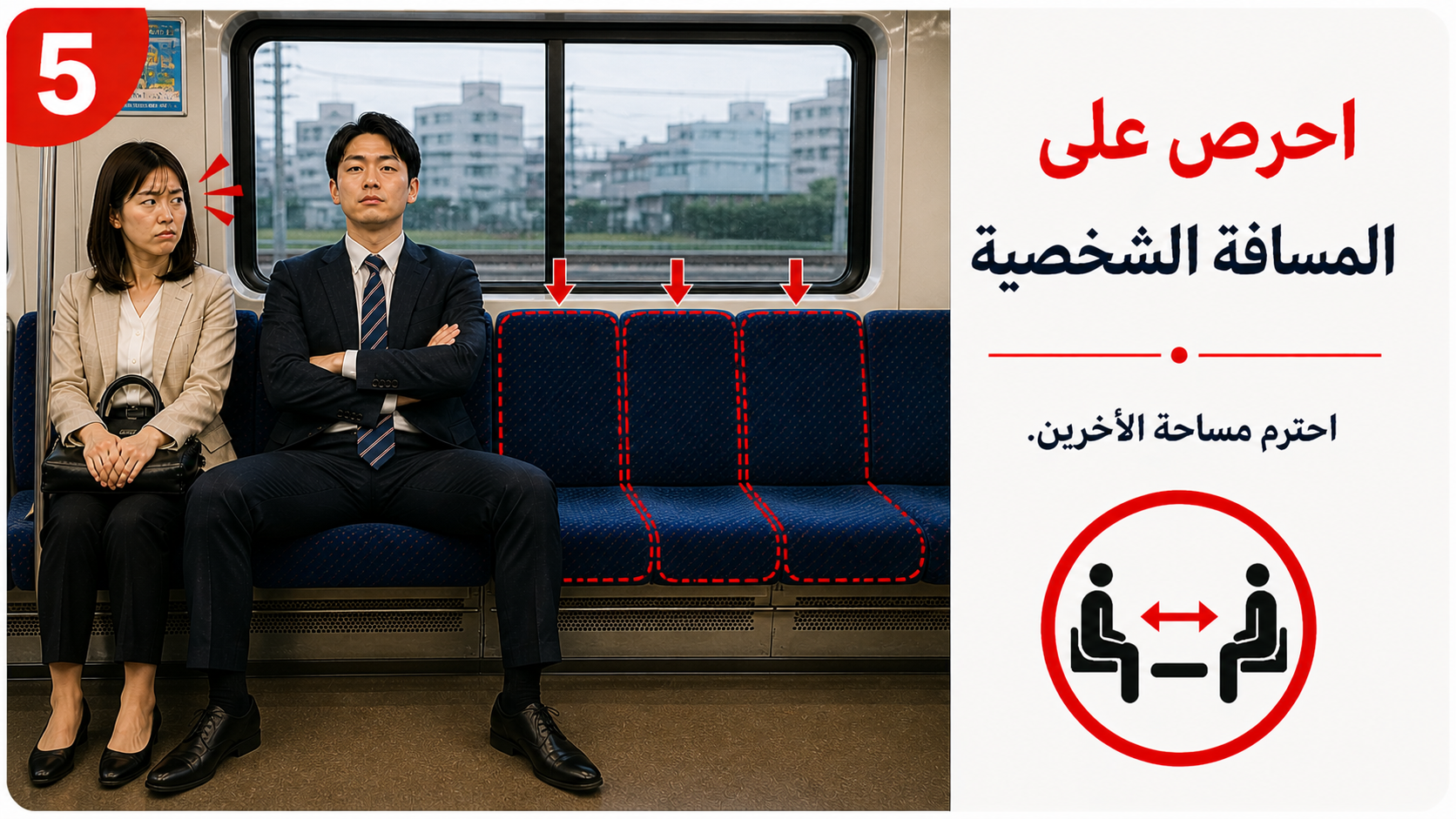 احترم المسافة الشخصية