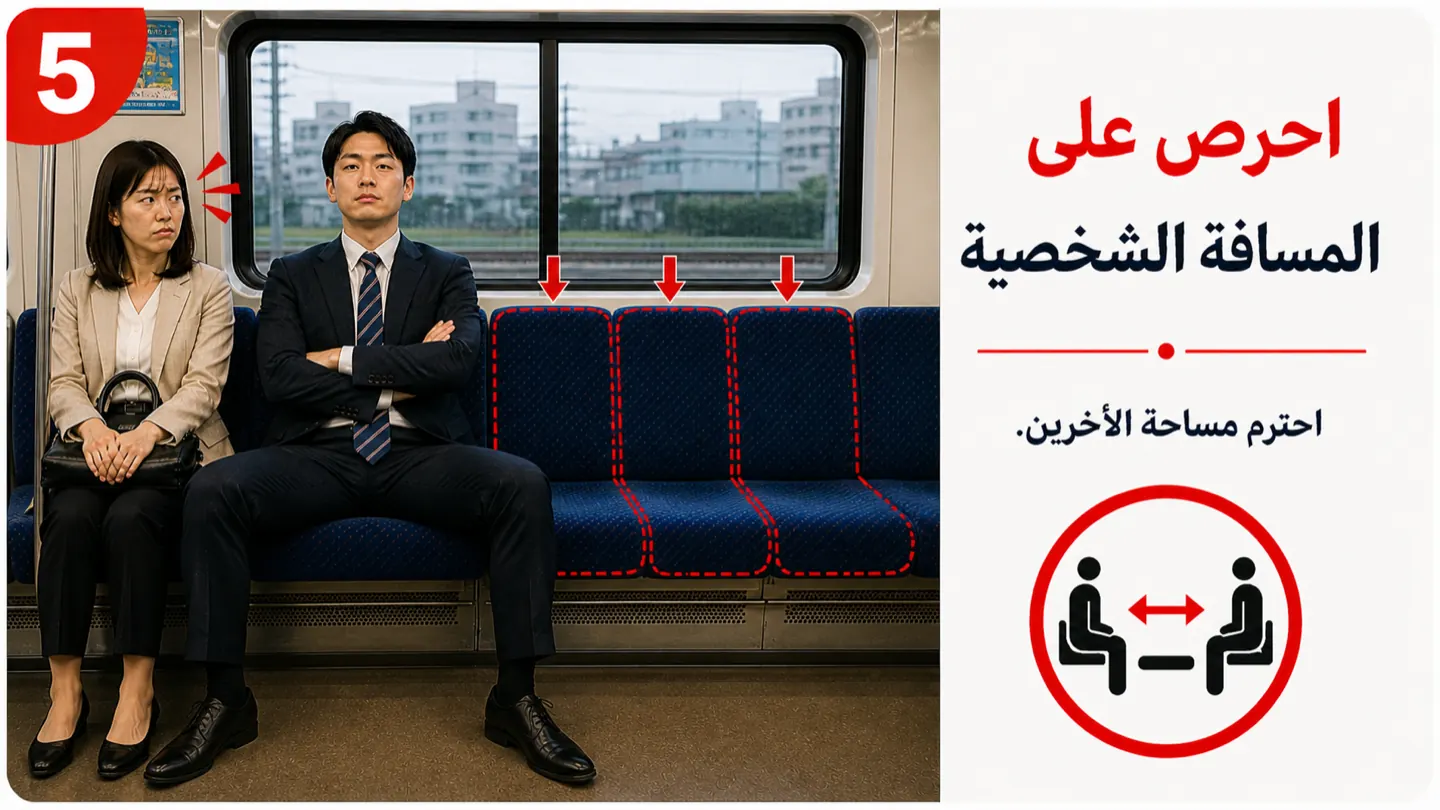 احترم المسافة الشخصية
